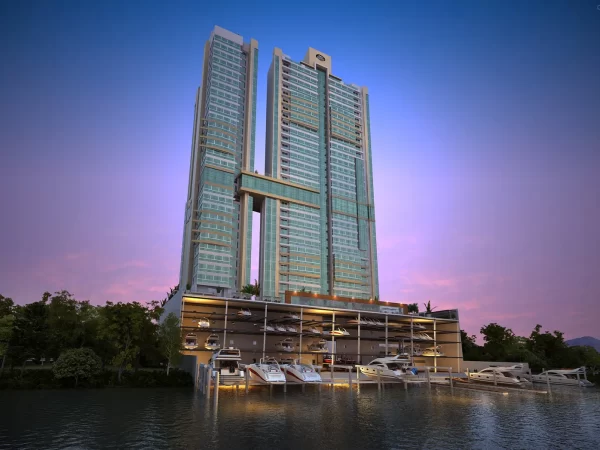 Andar alto á venda no Marina Beach Towers