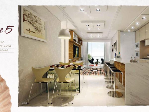 Apartamento á venda no Palazzo Del Mare