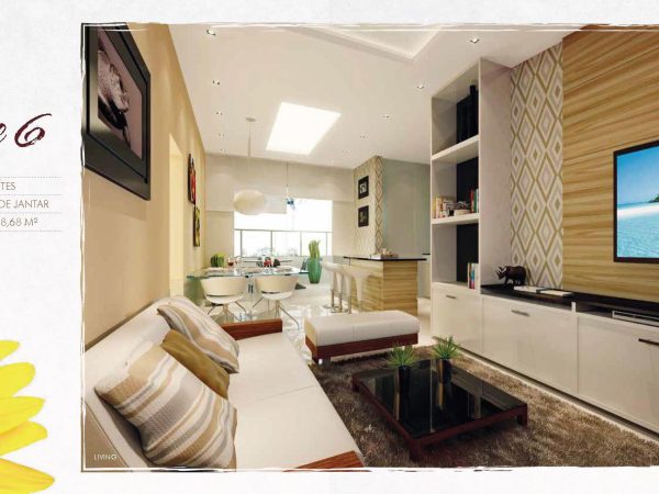 Apartamento á venda no Palazzo Del Mare