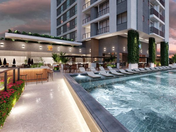 Apartamento no The Porto Plaza