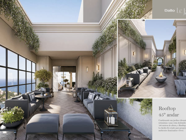 Apartamento Andar Alto Le Jardin