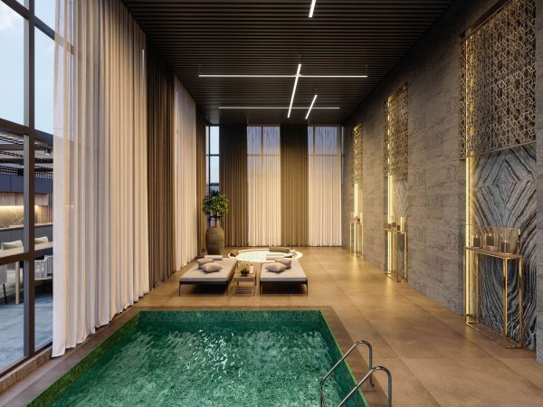 Andar alto no Half Beach Towers