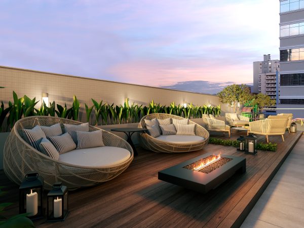 Andar alto no Liberty Residence