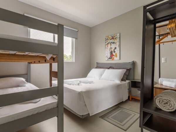 Apartamento mobiliado à venda no Residencial Velac