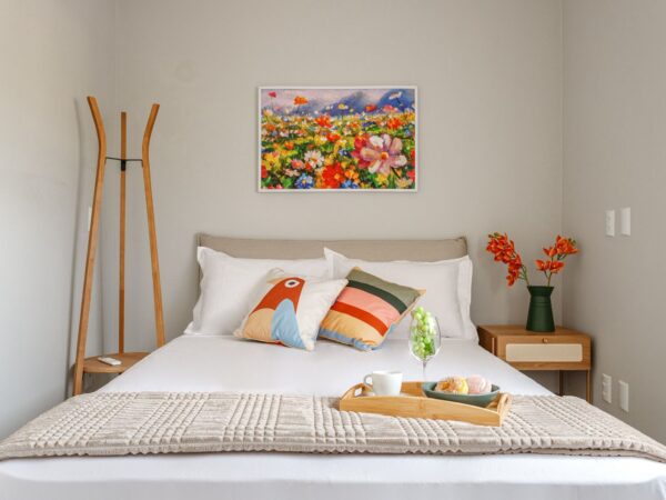 Apto mobiliado à venda no Residencial Velac