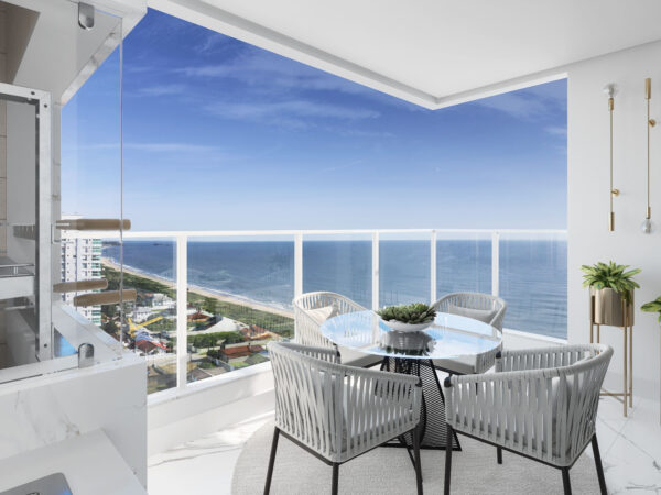 Ocean View Apartamento Quadra Mar