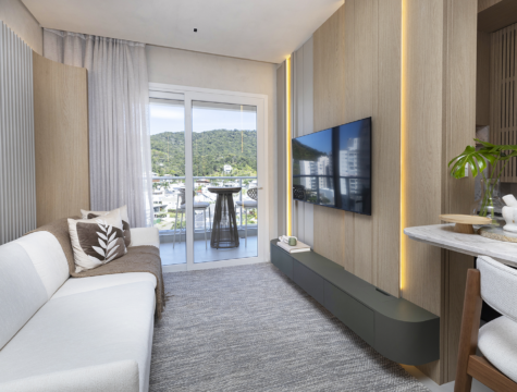 Apartamento Decorado no Salt Praia Brava