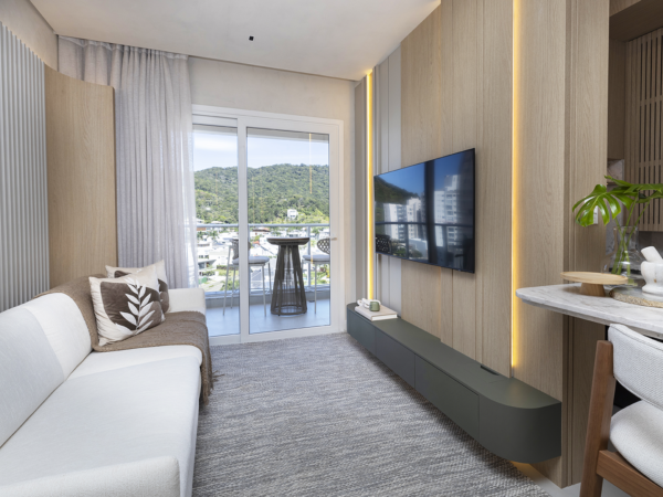 Apartamento Decorado no Salt Praia Brava
