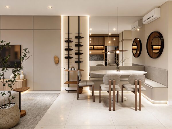 Apartamento Decorado no Salt Praia Brava à Venda